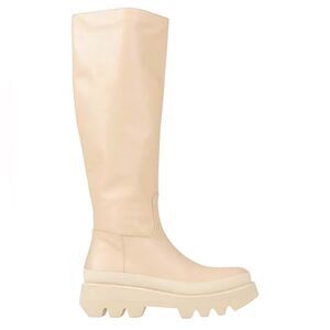 Paloma Barceló Soft Leather Boots in cream 40